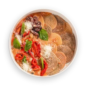 Корсетті з морепродуктами